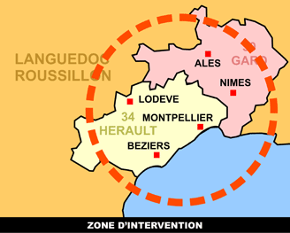 Zone d'intervention
